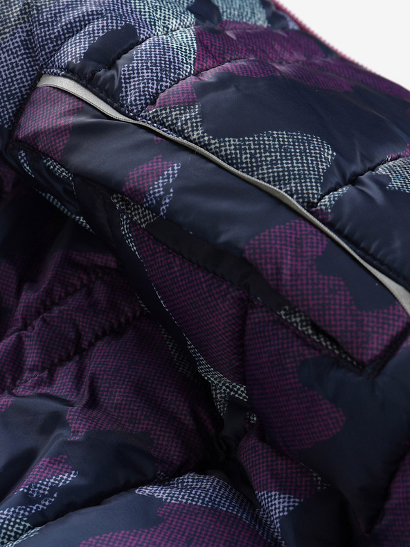 ALPINE PRO Lila gyermek megfordítható téli kabát ALPINE PRO EROMO