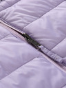 ALPINE PRO Lila gyermek megfordítható téli kabát ALPINE PRO EROMO