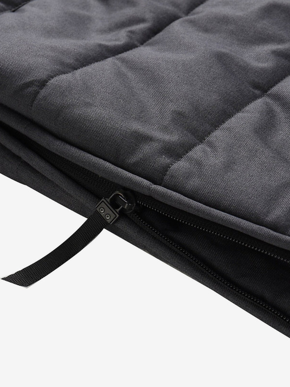 ALPINE PRO Sötétszürke női téli steppelt mellény membránnal ALPINE PRO HARDA