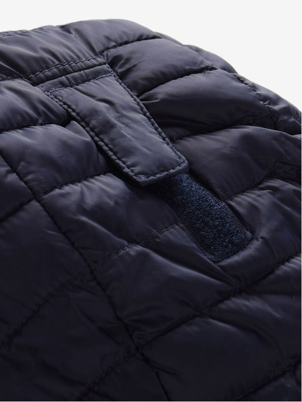 ALPINE PRO Barna és kék férfi fordítható téli kabát ALPINE PRO EROM