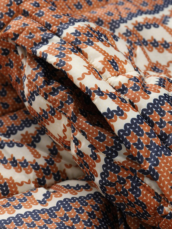 ALPINE PRO Barna és kék férfi fordítható téli kabát ALPINE PRO EROM