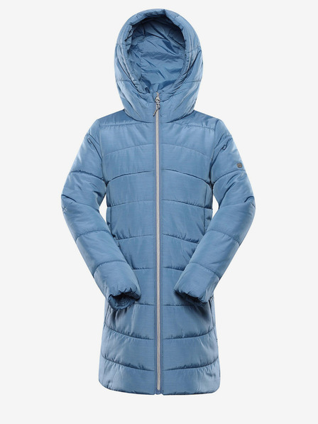 ALPINE PRO Kék téli steppelt lány kabát ALPINE PRO EDORO