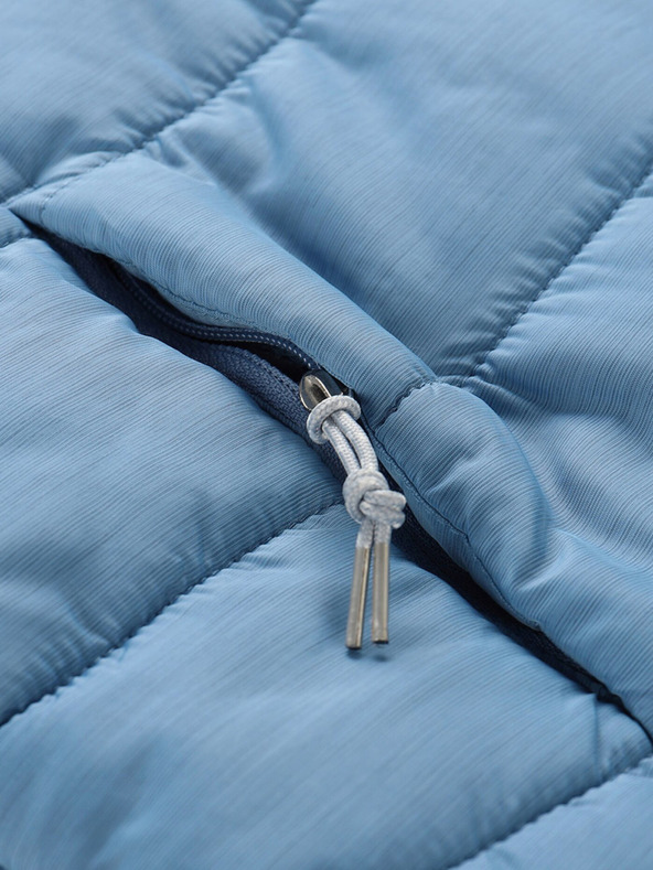 ALPINE PRO Kék téli steppelt lány kabát ALPINE PRO EDORO