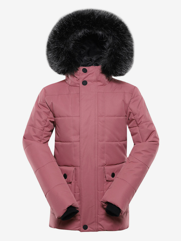 ALPINE PRO Rózsaszín téli gyerek kabát ALPINE PRO EGYPO