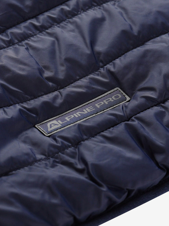 ALPINE PRO Khaki-kék gyermek megfordítható télikabát ALPINE PRO EROMO
