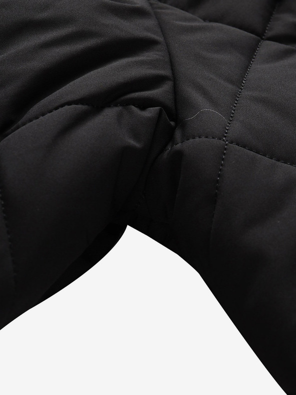 ALPINE PRO Fekete női téli steppelt kabát ALPINE PRO GOSBERA