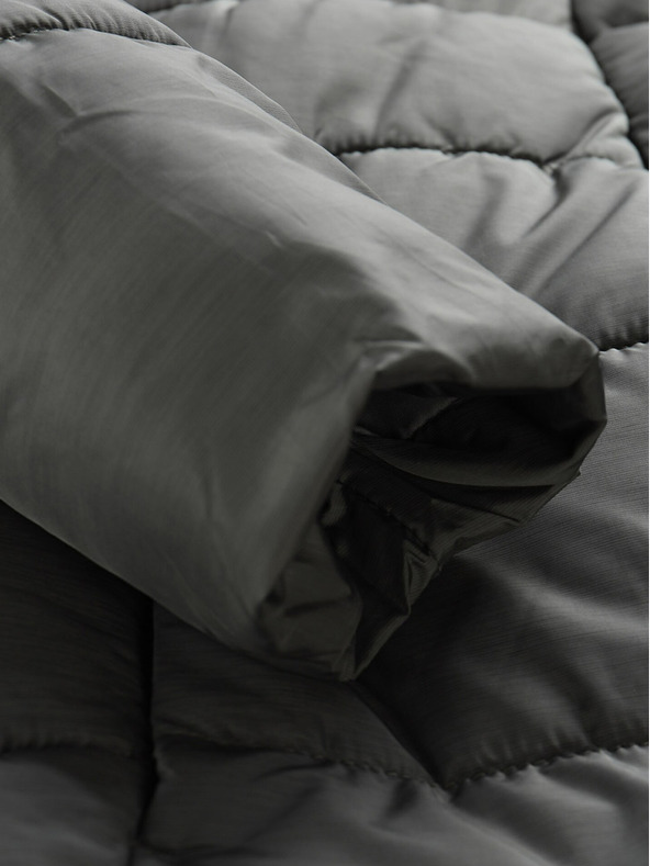 ALPINE PRO Szürke női téli steppelt kabát ALPINE PRO EDORA