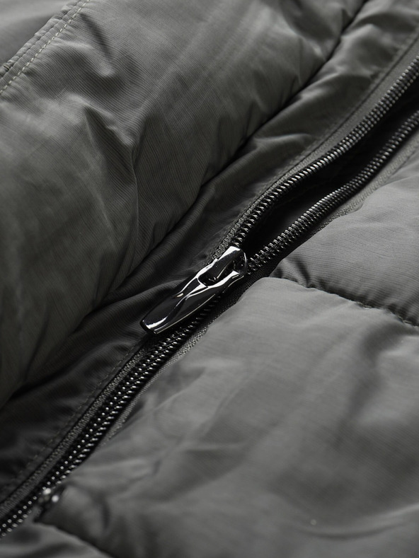 ALPINE PRO Szürke női téli steppelt kabát ALPINE PRO EDORA