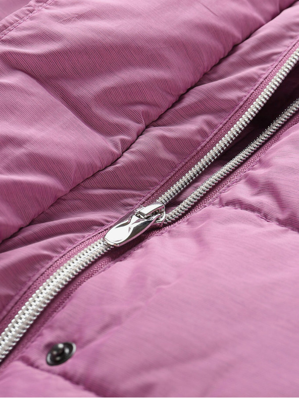 ALPINE PRO Rózsaszín női téli steppelt kabát ALPINE PRO EDORA