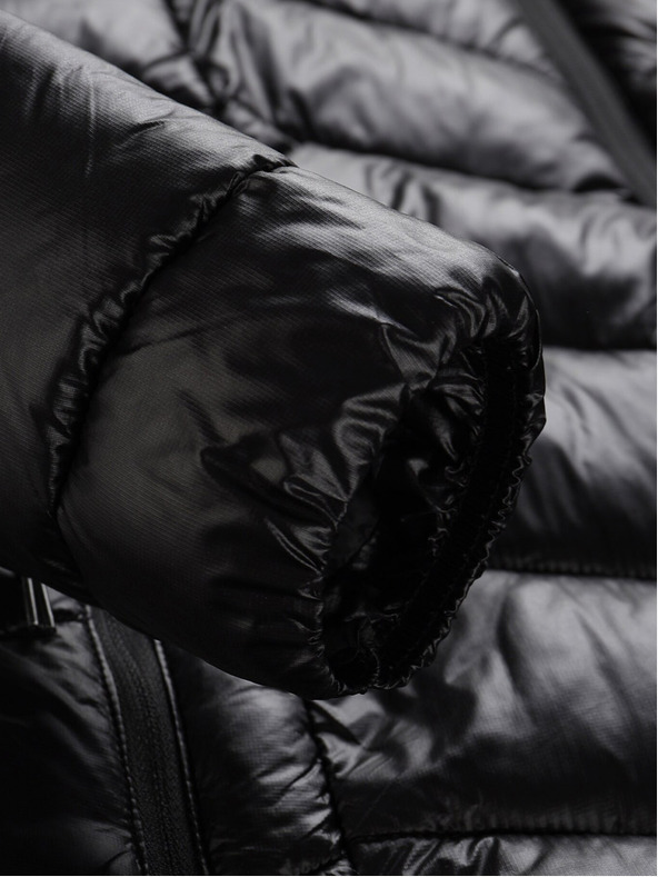 ALPINE PRO Fekete női téli steppelt kabát ALPINE PRO OREFA