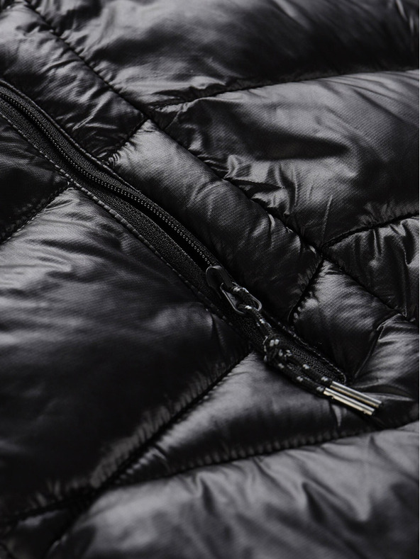 ALPINE PRO Fekete női téli steppelt kabát ALPINE PRO OREFA