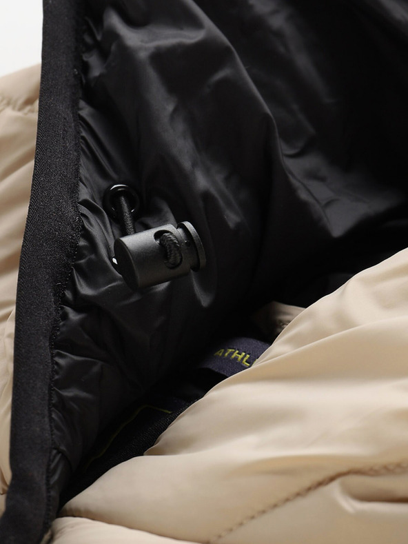 NAX Bézs színű női téli steppelt kabát NAX ZARGA