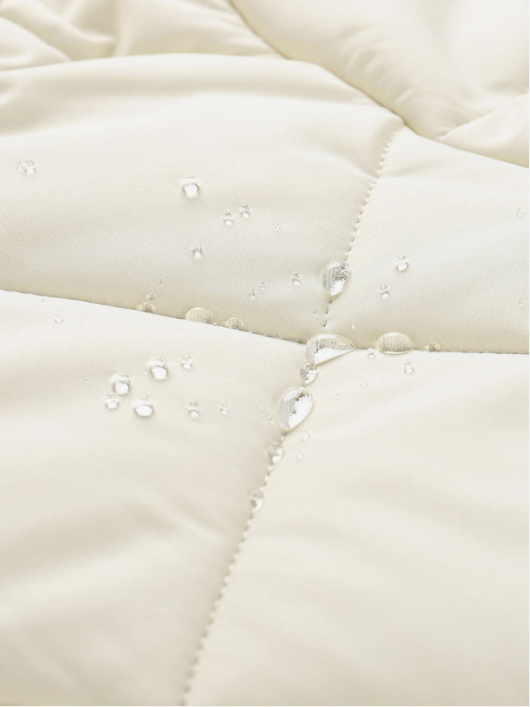 ALPINE PRO Krémszínű női téli kabát ALPINE PRO LODERA