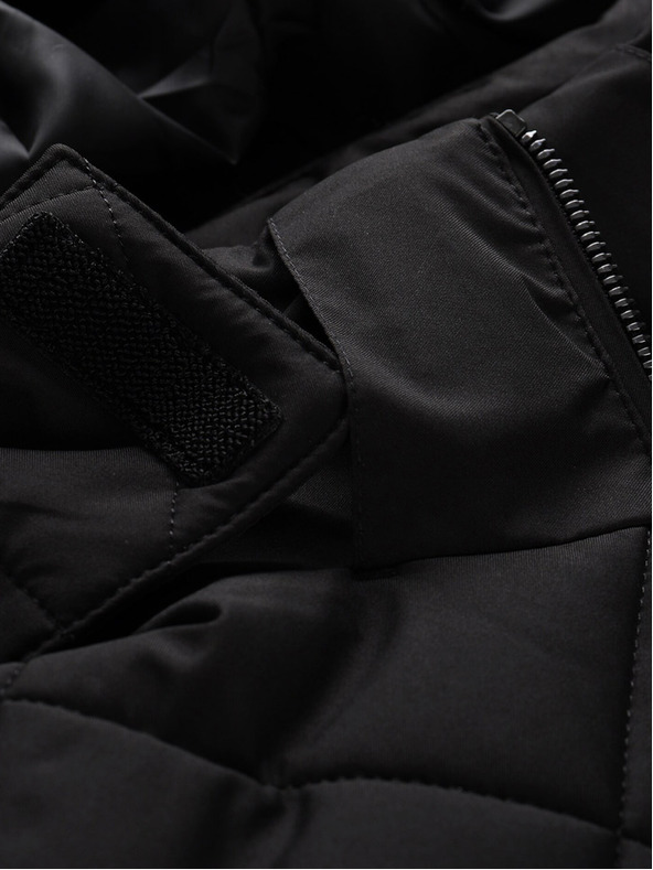 ALPINE PRO Fekete női télikabát ALPINE PRO LODERA