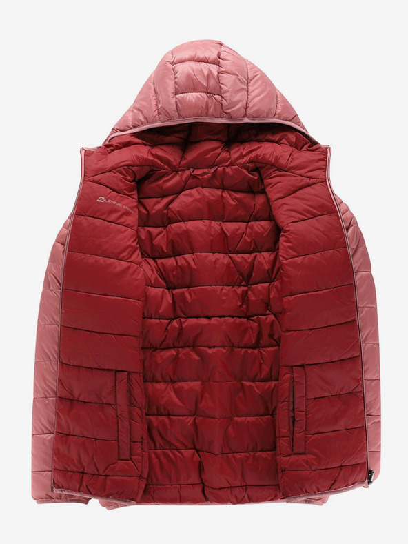 ALPINE PRO Rózsaszín női fordítható téli steppelt kabát ALPINE PRO EROMA