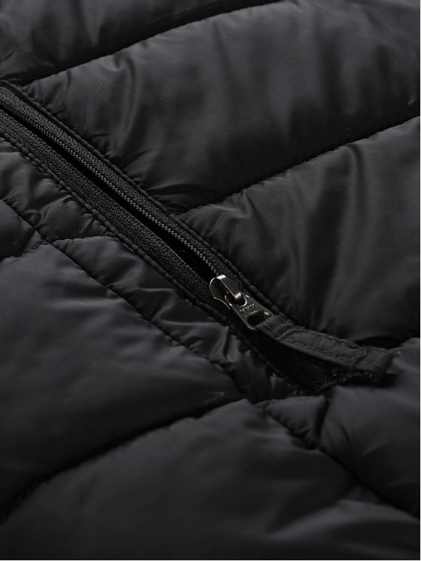 ALPINE PRO Fekete női fordítható téli steppelt kabát ALPINE PRO EROMA