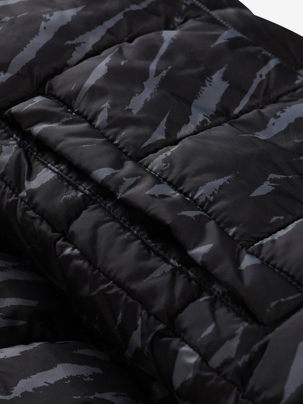 ALPINE PRO Fekete női fordítható téli steppelt kabát ALPINE PRO EROMA