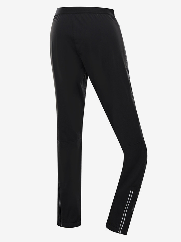 ALPINE PRO Fekete női gyorsan száradó sportnadrág ALPINE PRO SAMULA