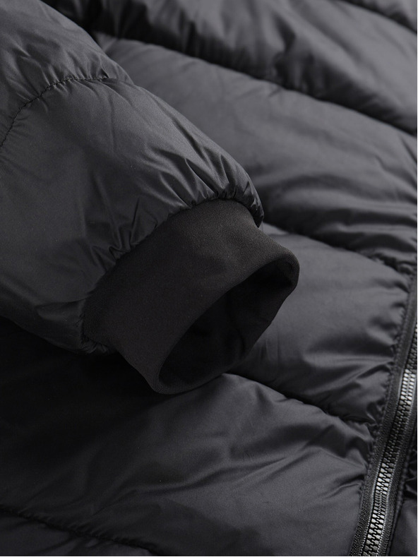 ALPINE PRO Fekete férfi téli steppelt kabát ALPINE PRO ROGIT