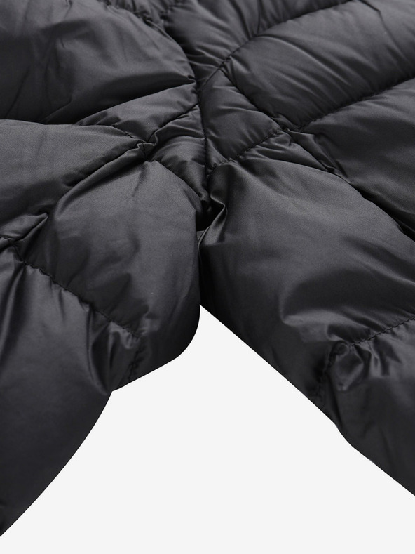 ALPINE PRO Fekete férfi téli steppelt kabát ALPINE PRO ROGIT