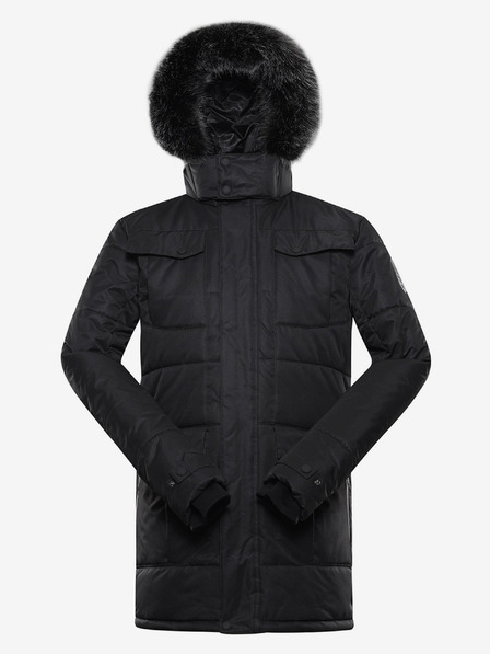 ALPINE PRO Fekete férfi téli kabát ALPINE PRO Egyp