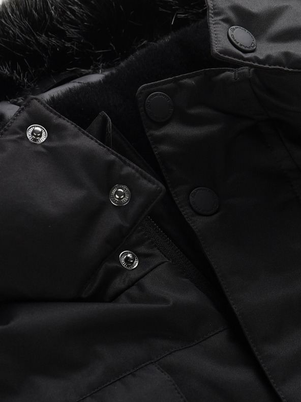 ALPINE PRO Fekete férfi téli kabát ALPINE PRO Egyp