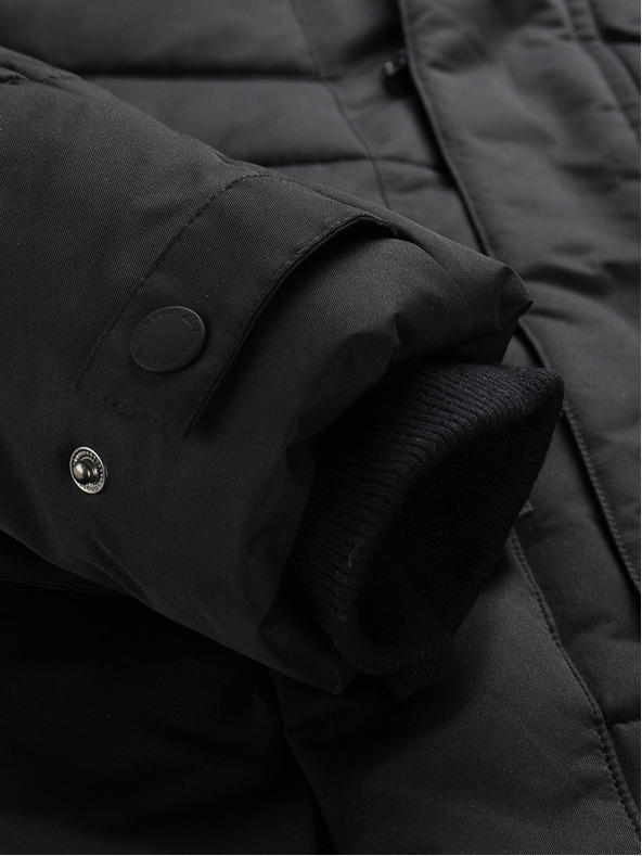 ALPINE PRO Fekete férfi téli kabát ALPINE PRO Egyp