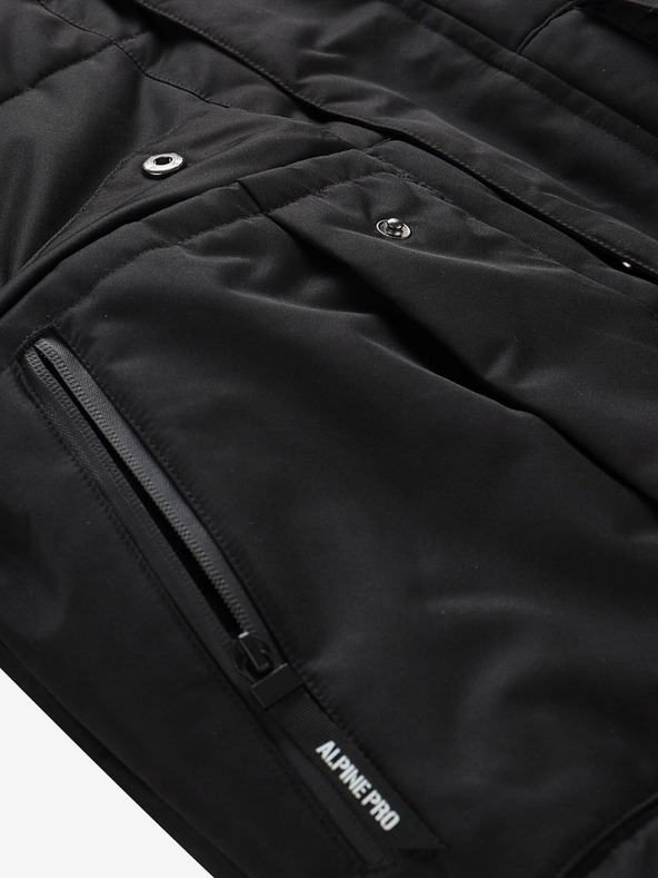 ALPINE PRO Fekete férfi téli kabát ALPINE PRO Egyp