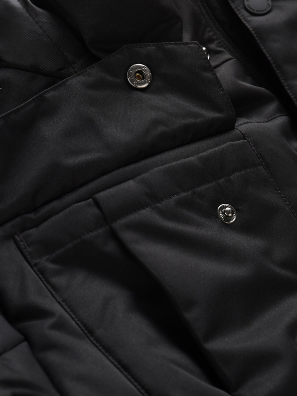 ALPINE PRO Fekete férfi téli kabát ALPINE PRO Egyp