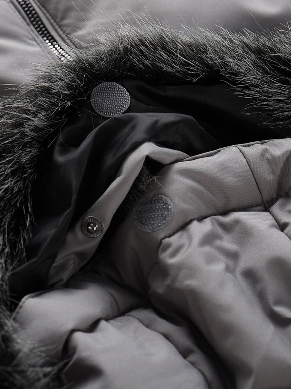 ALPINE PRO Szürke férfi télikabát ALPINE PRO LODER