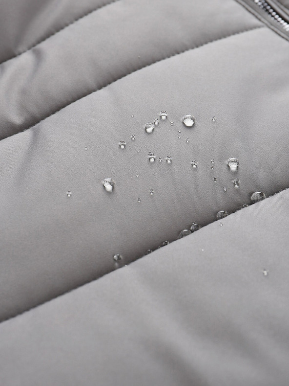 ALPINE PRO Szürke férfi télikabát ALPINE PRO LODER