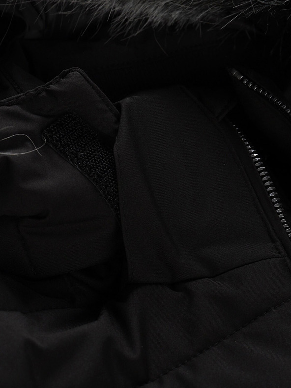 ALPINE PRO Fekete férfi télikabát ALPINE PRO LODER