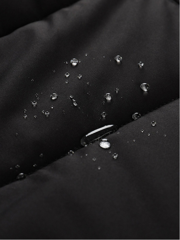 ALPINE PRO Fekete férfi télikabát ALPINE PRO LODER