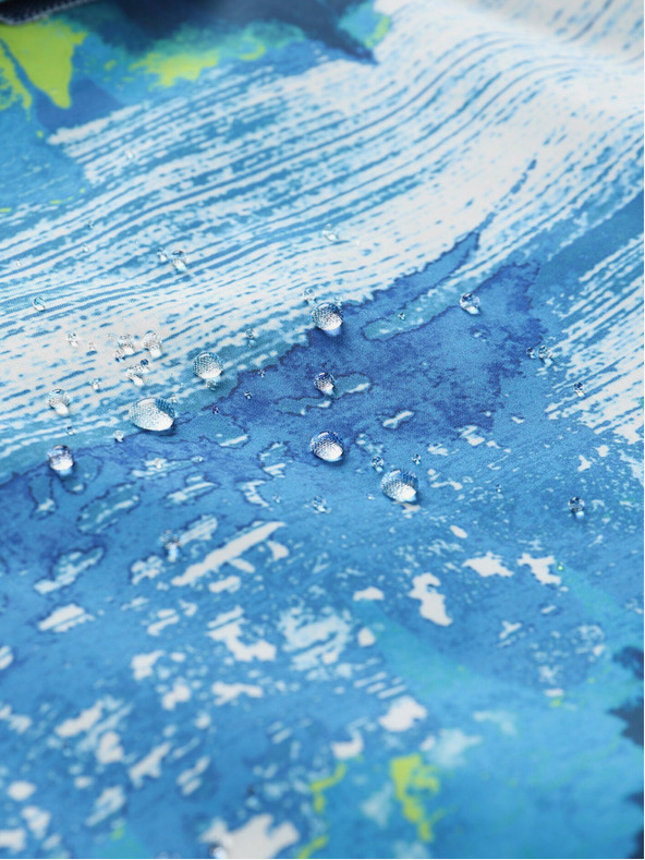 ALPINE PRO Zöld és kék fiú outdoor kabát ALPINE PRO ZEREDO