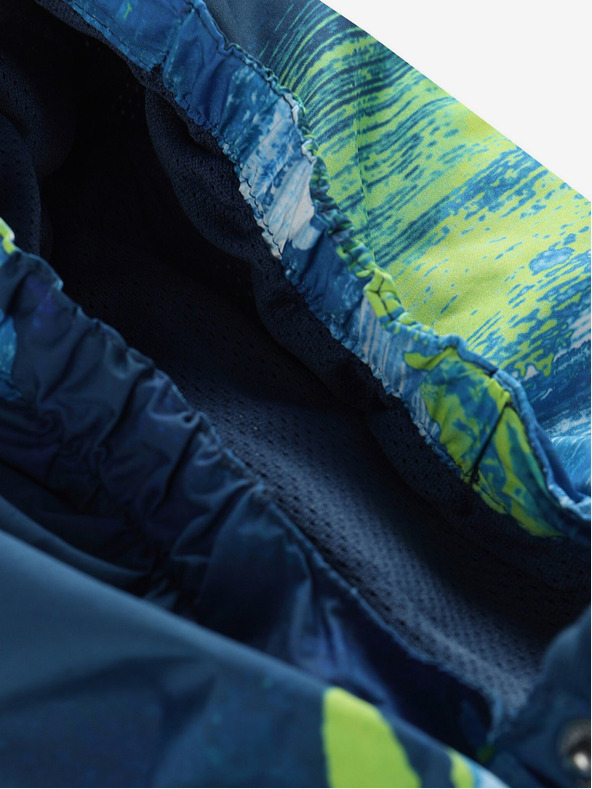 ALPINE PRO Zöld és kék fiú outdoor kabát ALPINE PRO ZEREDO