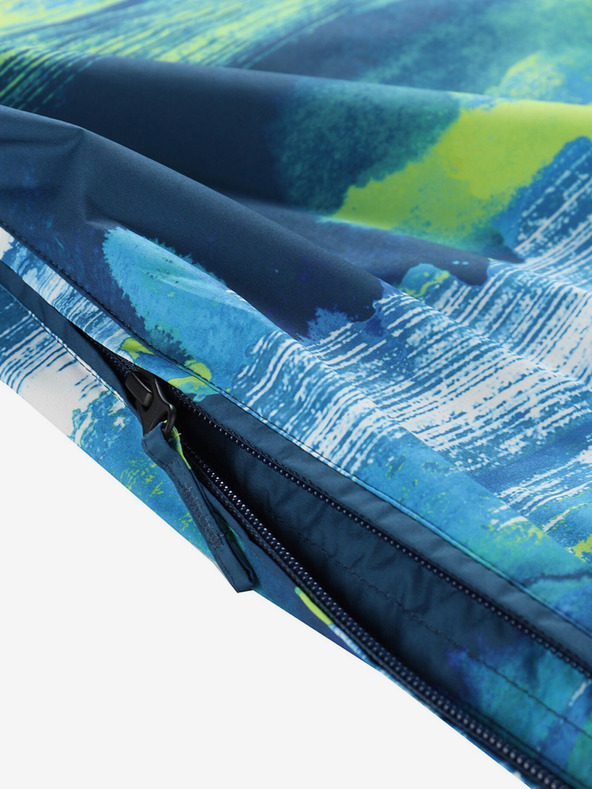 ALPINE PRO Zöld és kék fiú outdoor kabát ALPINE PRO ZEREDO