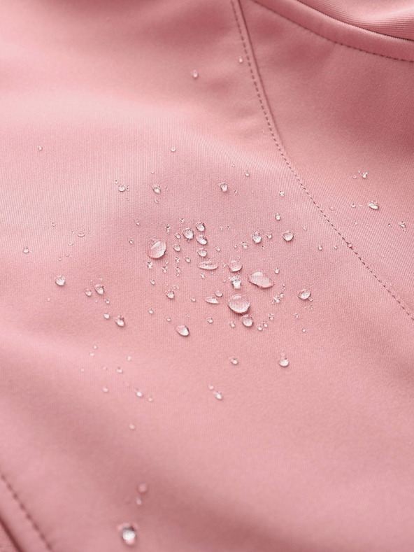 ALPINE PRO Rózsaszín női softshell kabát kapucnival ALPINE PRO IBORA