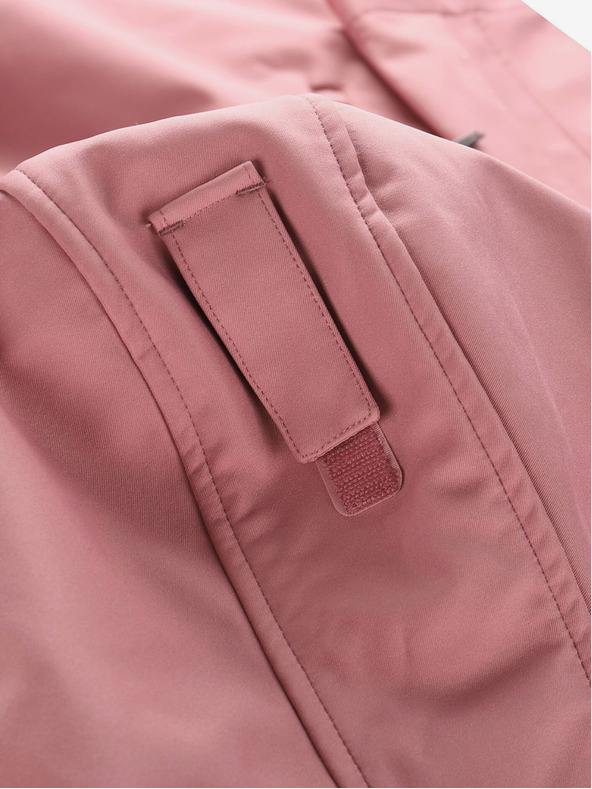 ALPINE PRO Rózsaszín női softshell kabát kapucnival ALPINE PRO IBORA