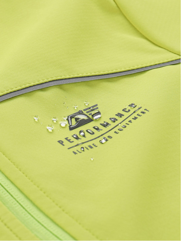 ALPINE PRO ALPINE PRO Geroco világoszöld gyerek softshell dzseki