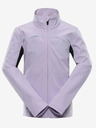 ALPINE PRO Világoslila lány softshell kabát ALPINE PRO Geroco