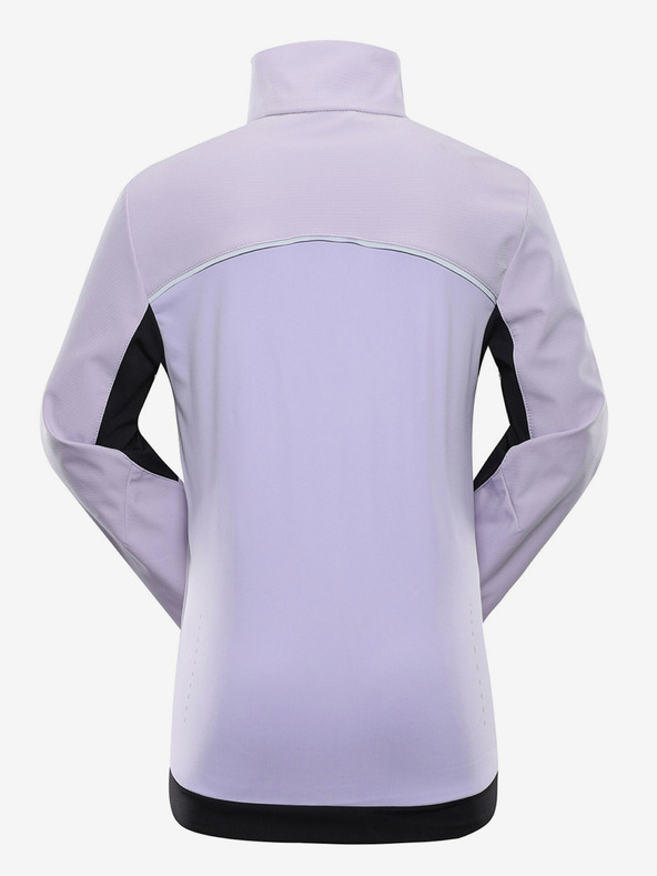 ALPINE PRO Világoslila lány softshell kabát ALPINE PRO Geroco
