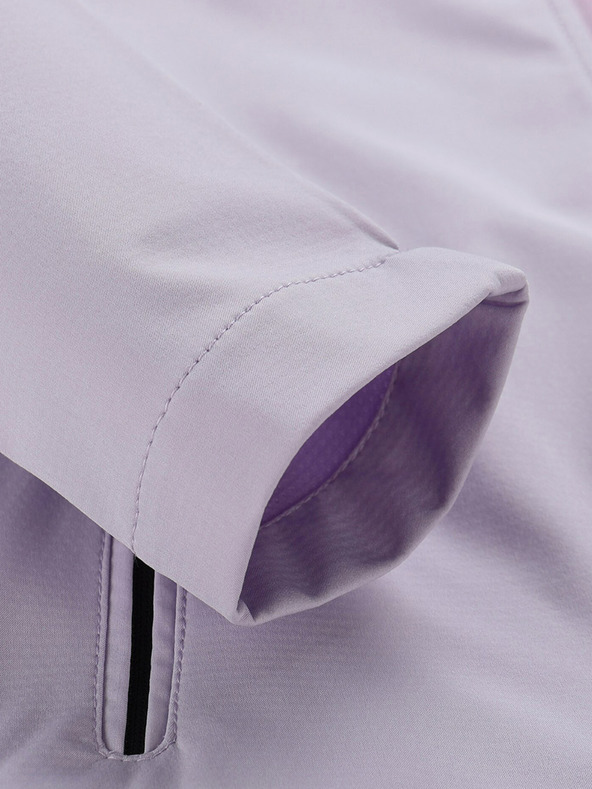 ALPINE PRO Világoslila lány softshell kabát ALPINE PRO Geroco