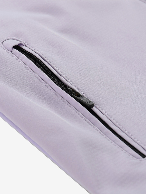 ALPINE PRO Világoslila lány softshell kabát ALPINE PRO Geroco