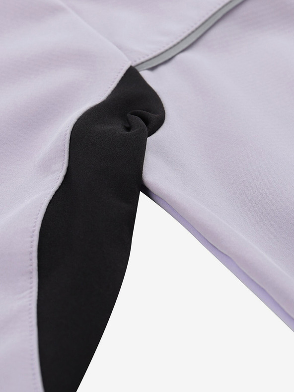 ALPINE PRO Világoslila lány softshell kabát ALPINE PRO Geroco