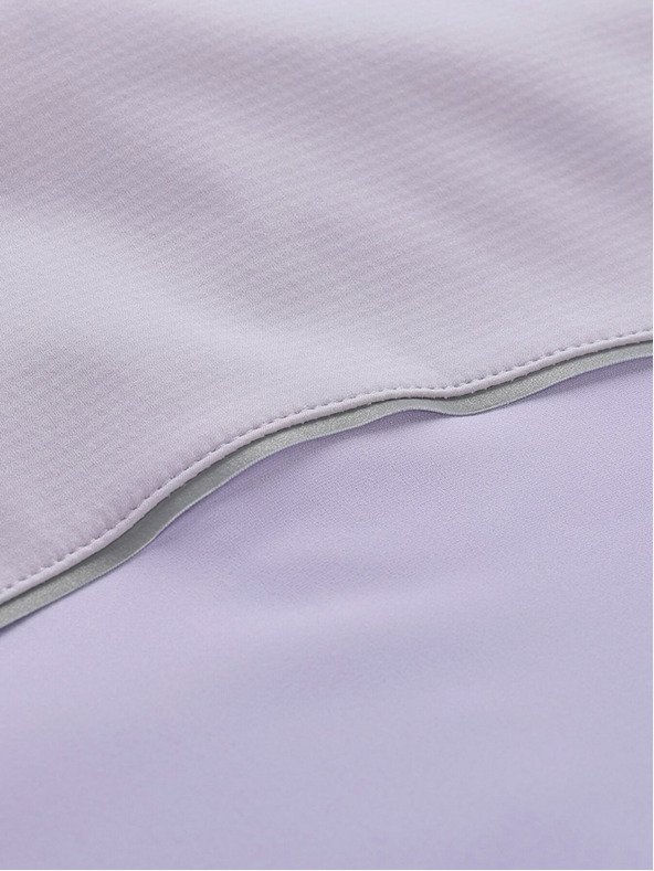 ALPINE PRO Világoslila lány softshell kabát ALPINE PRO Geroco