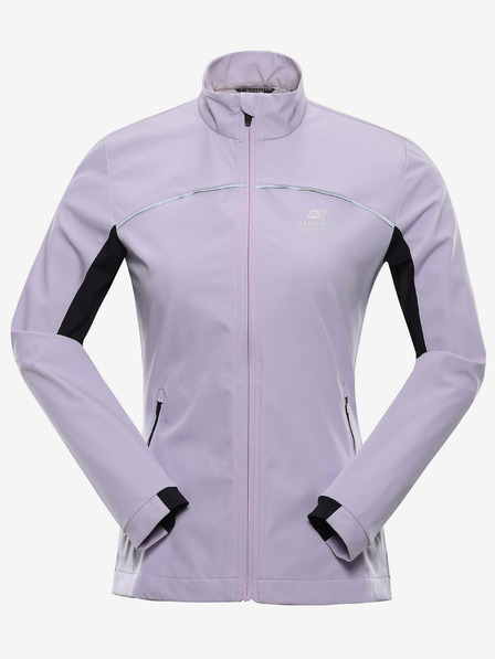 ALPINE PRO Világos lila női softshell kabát ALPINE PRO Geroca
