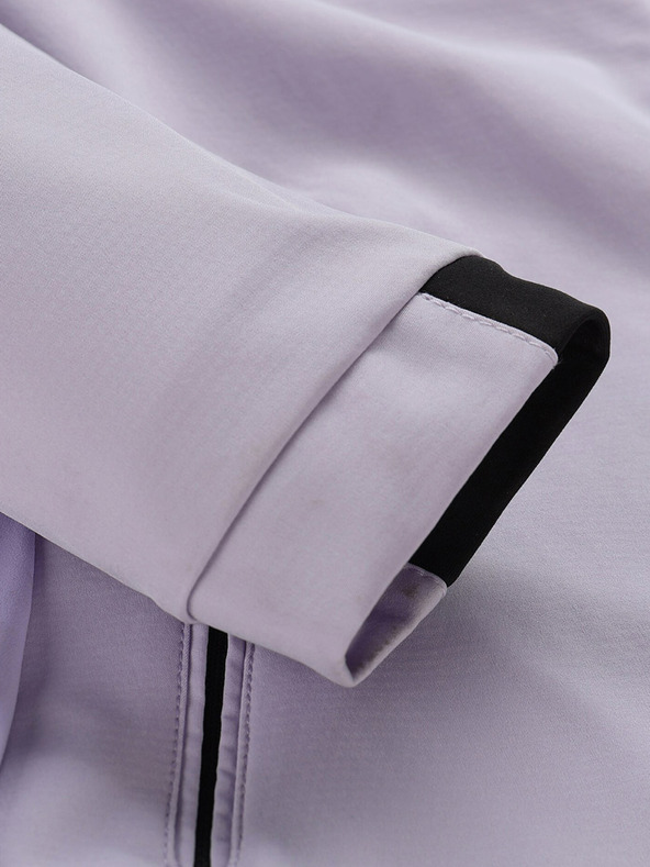 ALPINE PRO Világos lila női softshell kabát ALPINE PRO Geroca