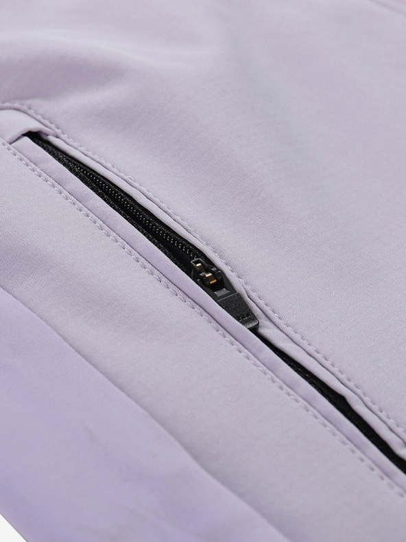 ALPINE PRO Világos lila női softshell kabát ALPINE PRO Geroca