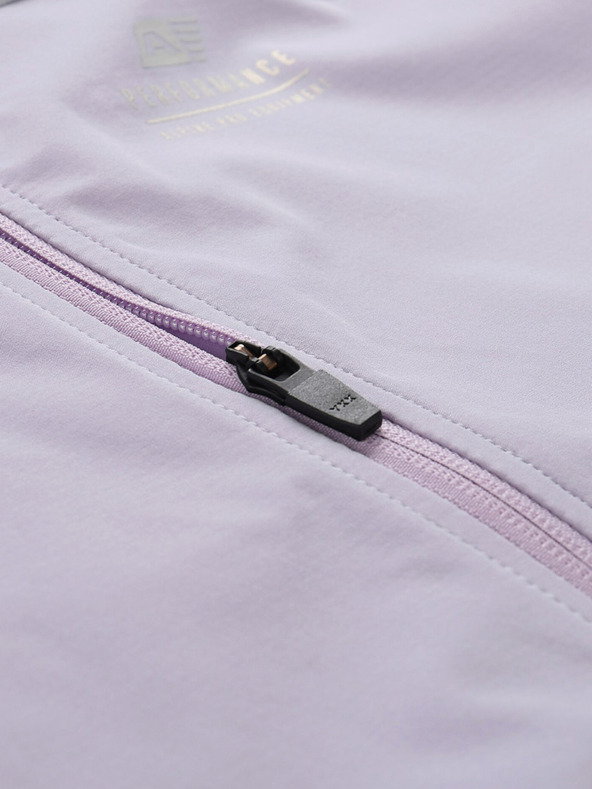 ALPINE PRO Világos lila női softshell kabát ALPINE PRO Geroca