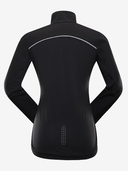 ALPINE PRO Fekete női softshell kabát ALPINE PRO Geroca